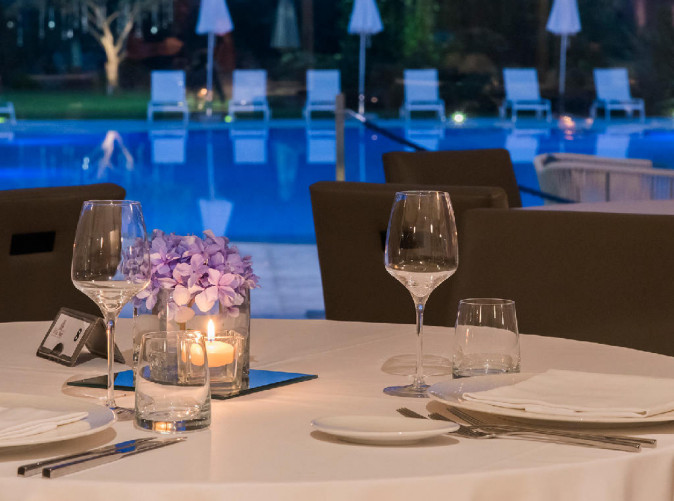 Le Dodici Fontane Restaurant Tisch